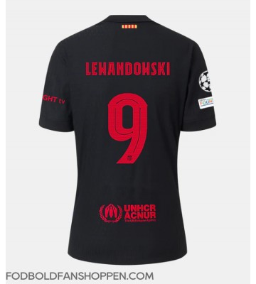 Barcelona Robert Lewandowski #9 Udebanetrøje 2024-25 Kortærmet